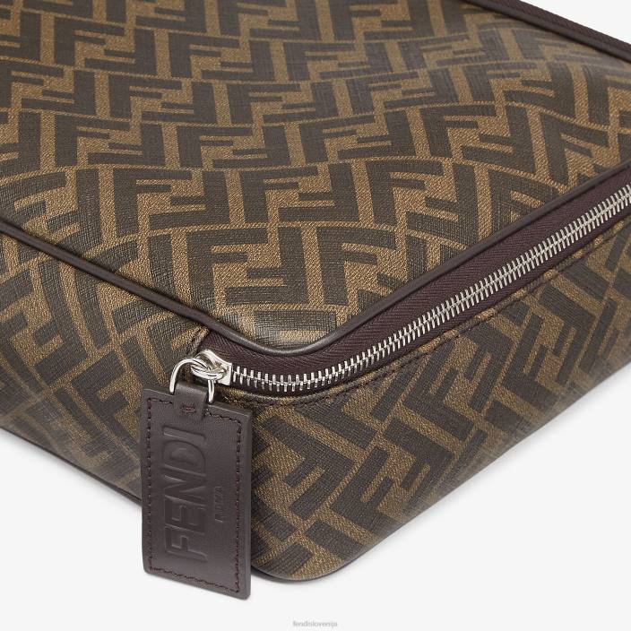 moški potovalna torba iz blaga Črna Fendi dodatki Z68L2486