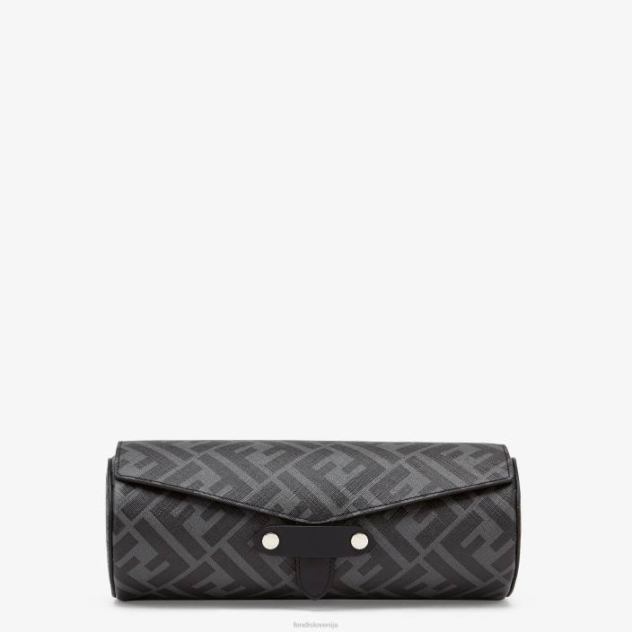 moški pu etui za uro siva Fendi dodatki Z68L2512