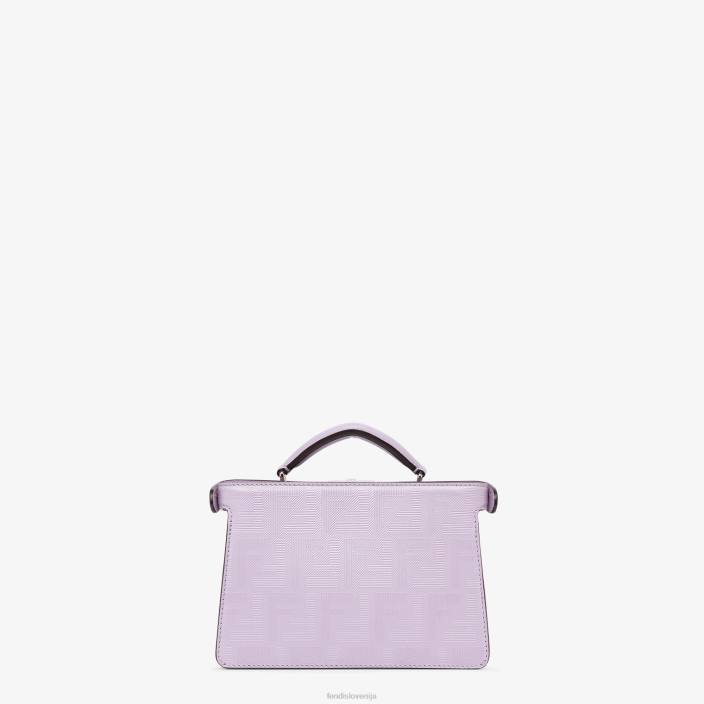 moški lila usnjena torba vijolična Fendi dodatki Z68L1794