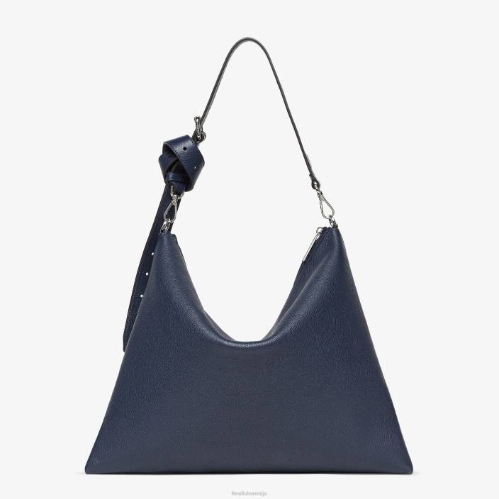 moški po usnjeni torbi modra Fendi dodatki Z68L1827