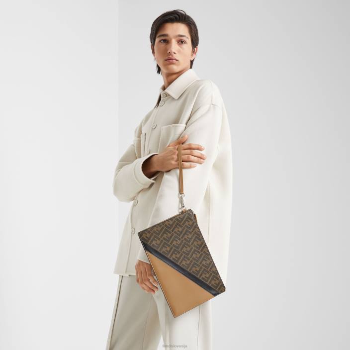 moški torba iz blaga rjav Fendi dodatki Z68L1899