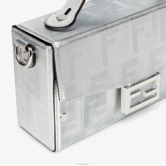 moški torba iz laminiranega usnja srebro Fendi dodatki Z68L1815