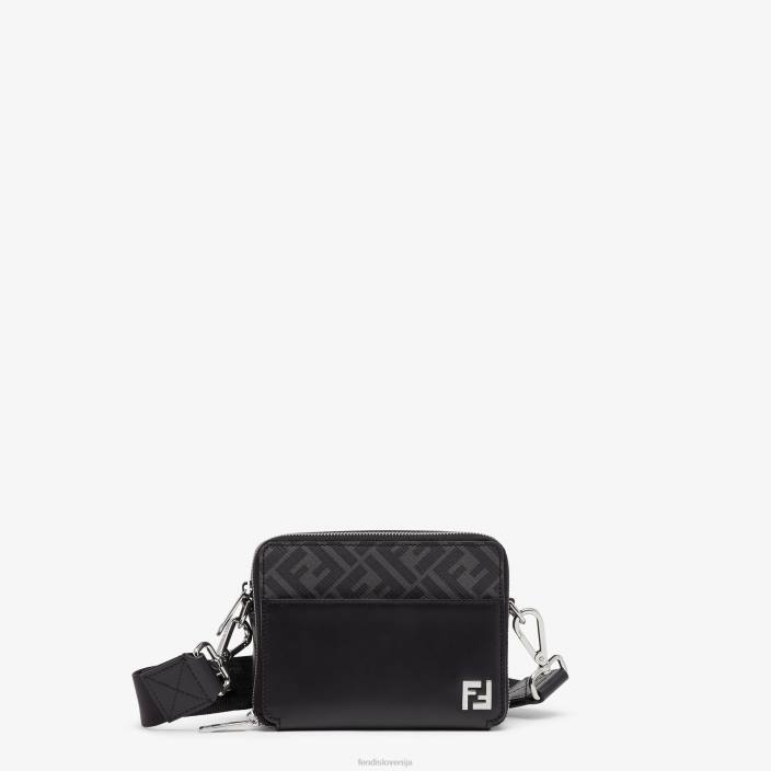 moški usnjena in ff torba Črna Fendi dodatki Z68L1813