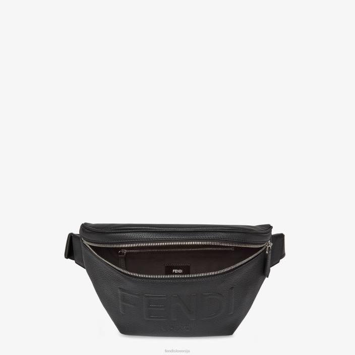moški usnjena torba za pas Črna Fendi dodatki Z68L1840