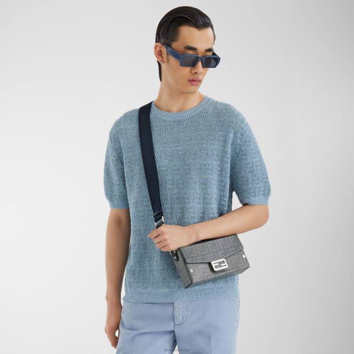 moški usnjena torba za sence večbarvna Fendi dodatki Z68L1835