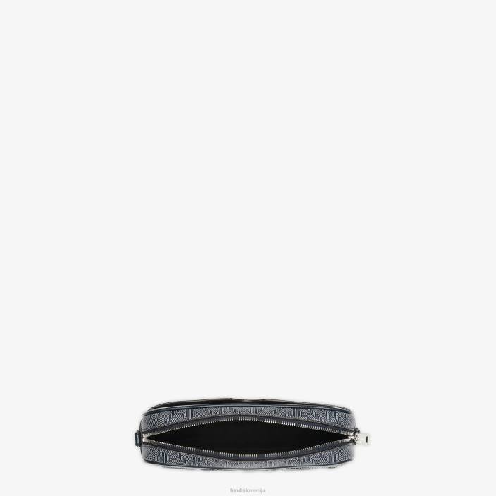 moški usnjena torbica s črtastim ff tiskom večbarvna Fendi dodatki Z68L1791