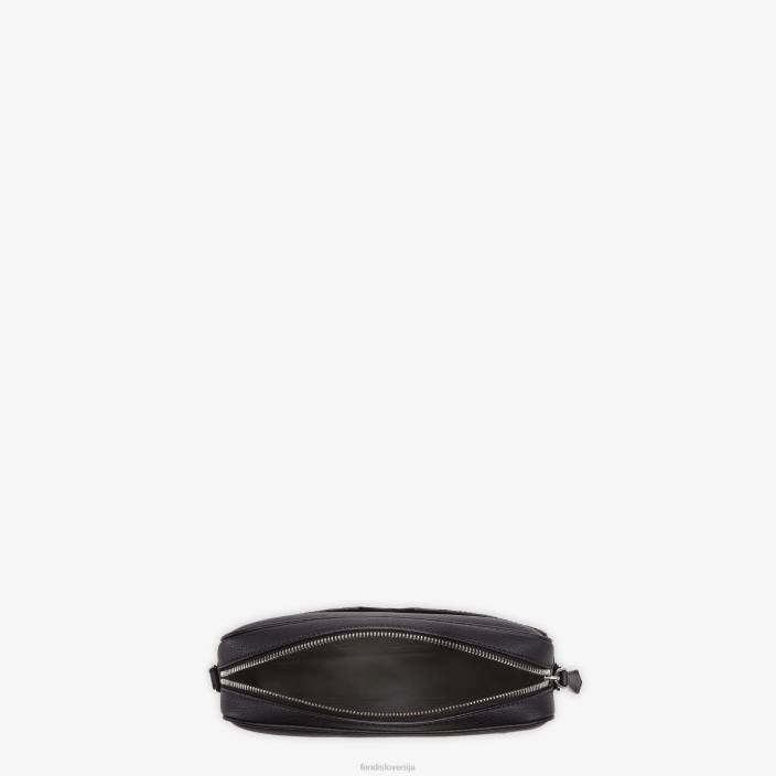 moški usnjena torbica za fotoaparat usnjena torba Črna Fendi dodatki Z68L1839