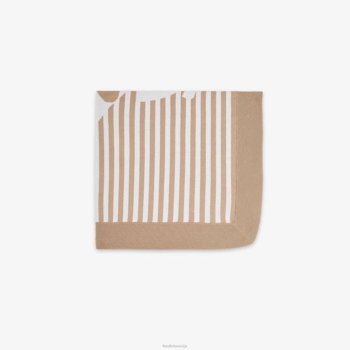 otroci pletena odeja bež Fendi dodatki Z68L2750