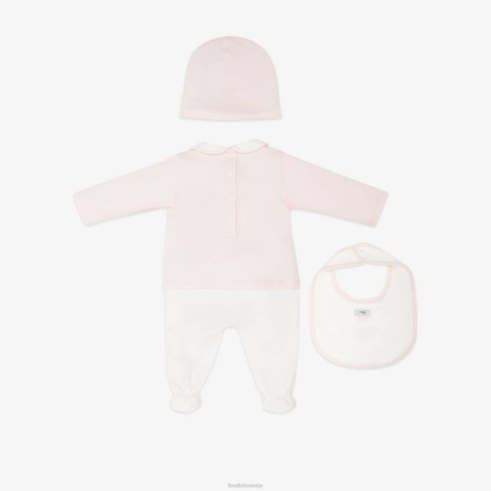 otroci dres roma komplet roza Fendi oblačila Z68L2806