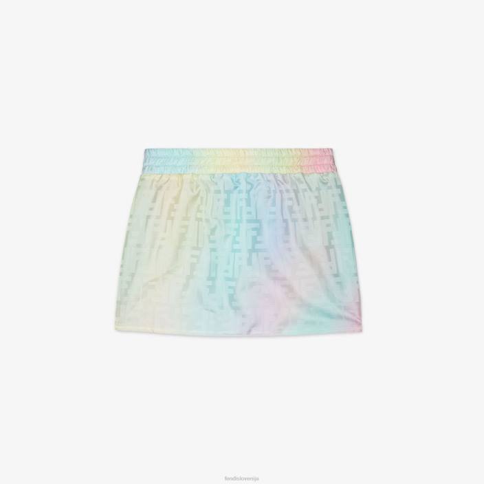 otroci ff najlonsko mini krilo večbarvna Fendi oblačila Z68L2877