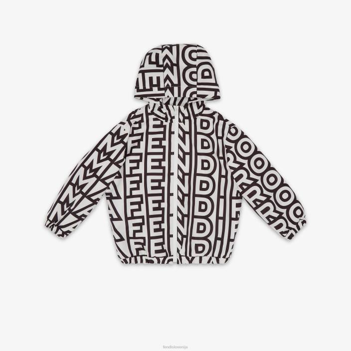 otroci dvobarvna vetrovka by marc jacobs mini me večbarvna Fendi oblačila Z68L2862