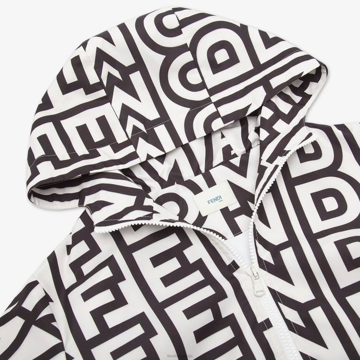 otroci dvobarvna vetrovka by marc jacobs mini me večbarvna Fendi oblačila Z68L2862