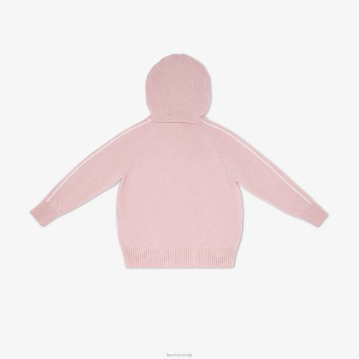 otroci mladinski pulover iz čistega kašmirja in moda Fendi oblačila Z68L2910