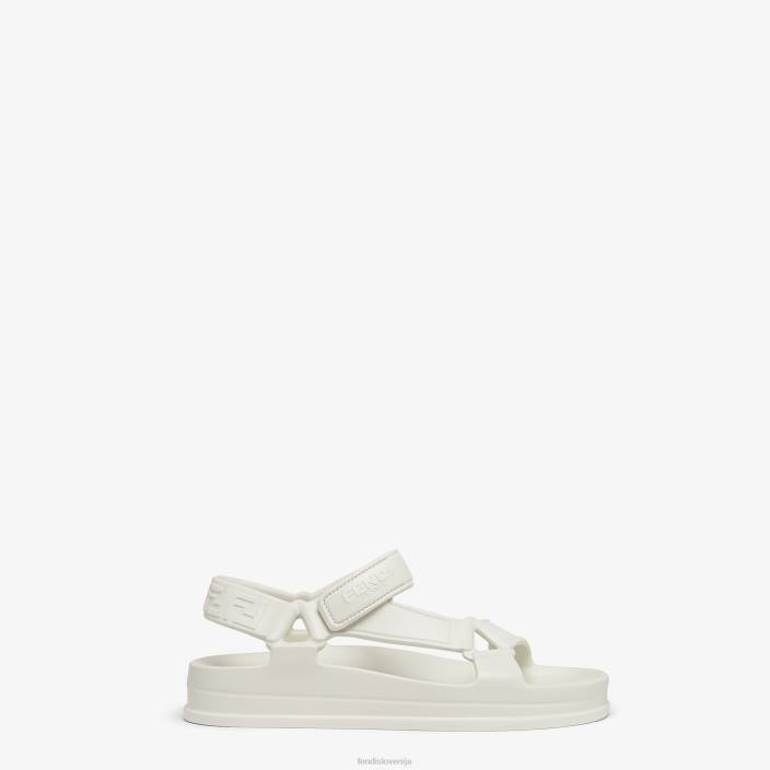 ženske gumijasti sandali bela Fendi čevlje Z68L1396