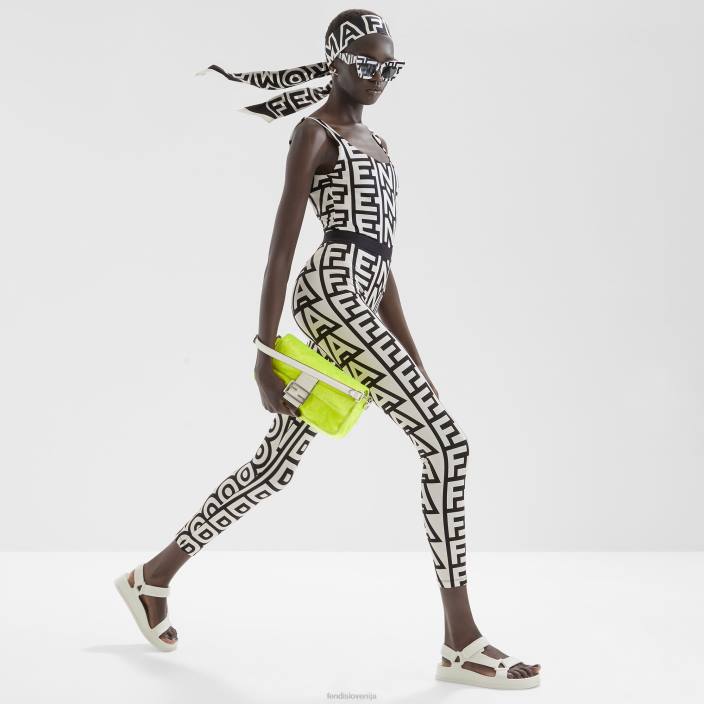 ženske gumijasti sandali bela Fendi čevlje Z68L1396