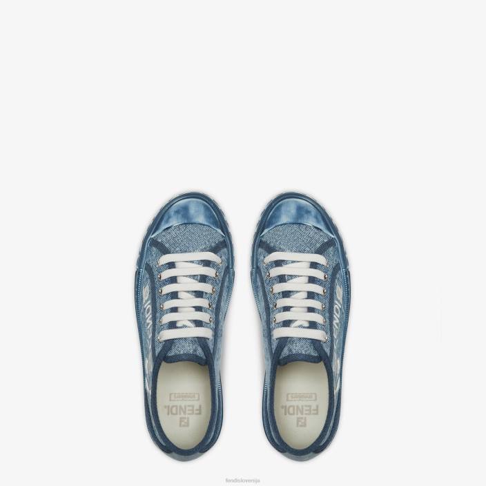 ženske denim nizke majice svetlo modra Fendi čevlje Z68L1326