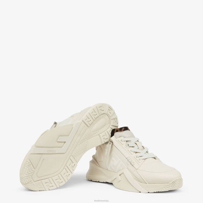 ženske usnjene nizke majice bela Fendi čevlje Z68L1387