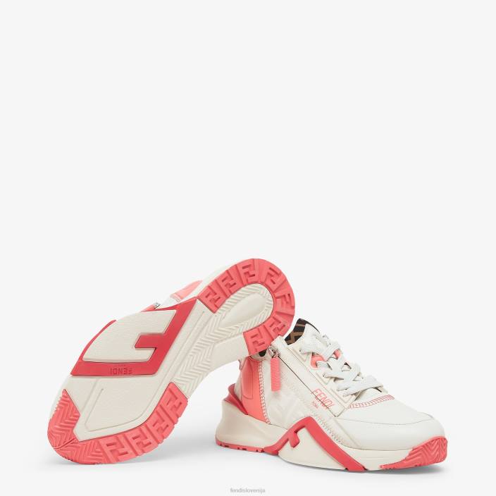 ženske usnjene nizke majice bela Fendi čevlje Z68L1398