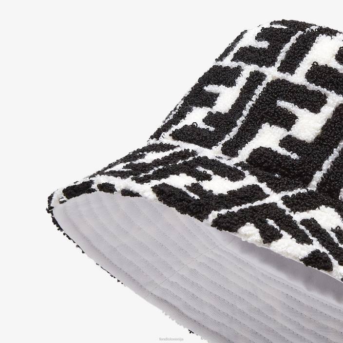 ženske klobuk iz frotirja Črna Fendi dodatki Z68L161