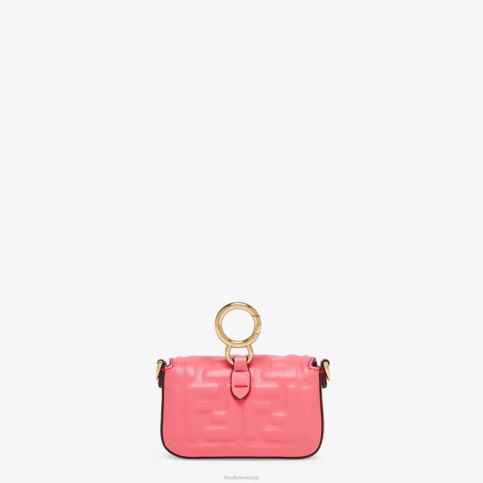 ženske čar iz nappa usnja roza Fendi dodatki Z68L220