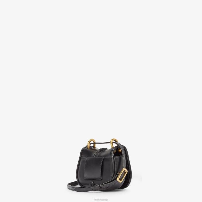 ženske daj nano usnjeni čar Črna Fendi dodatki Z68L15