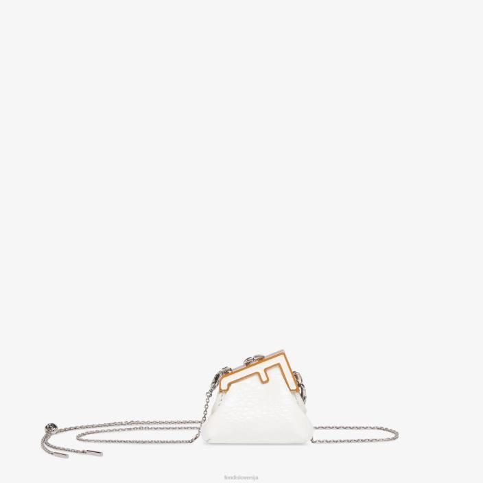 ženske karung usnjeni obesek bela Fendi dodatki Z68L260