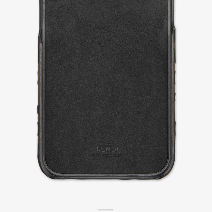 ženske usnjena prevleka rjav Fendi dodatki Z68L37