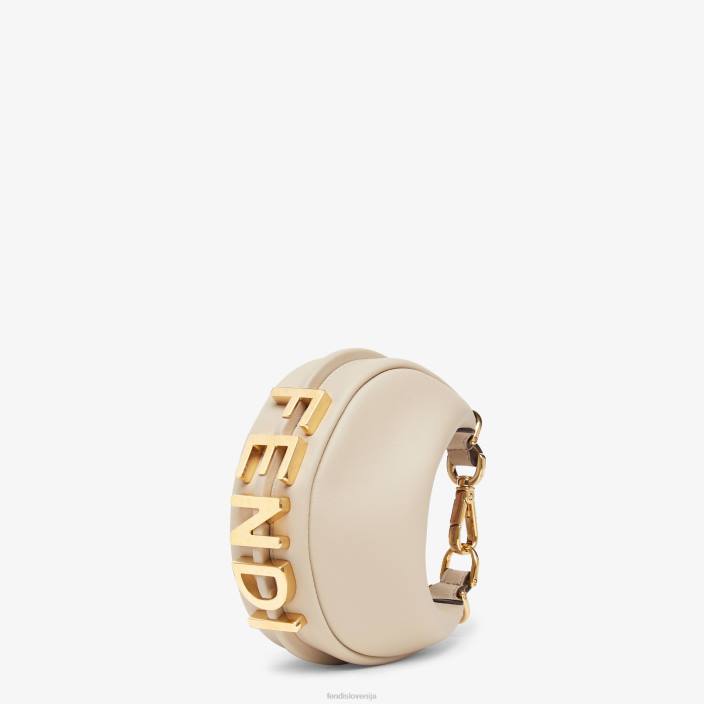 ženske usnjeni čar bež Fendi dodatki Z68L190