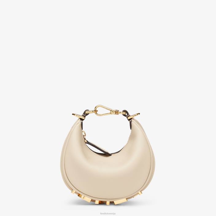 ženske usnjeni čar bež Fendi dodatki Z68L190