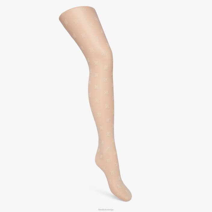 ženske najlonske hlačne nogavice roza Fendi dodatki Z68L438