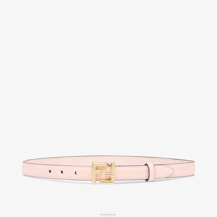 ženske ff usnjen pas roza Fendi dodatki Z68L330