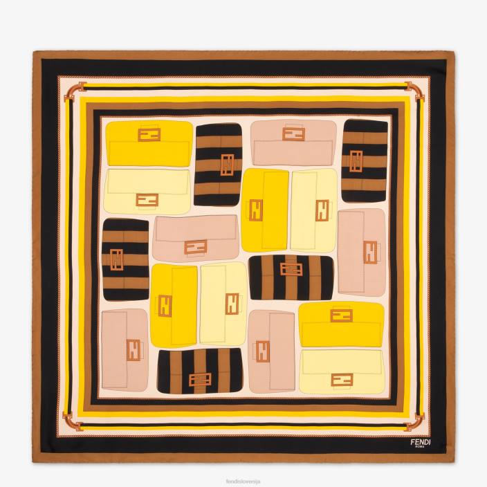 ženske multisilk folard moda Fendi dodatki Z68L498