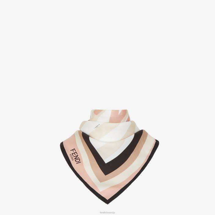 ženske svileni volan večbarvna Fendi dodatki Z68L290
