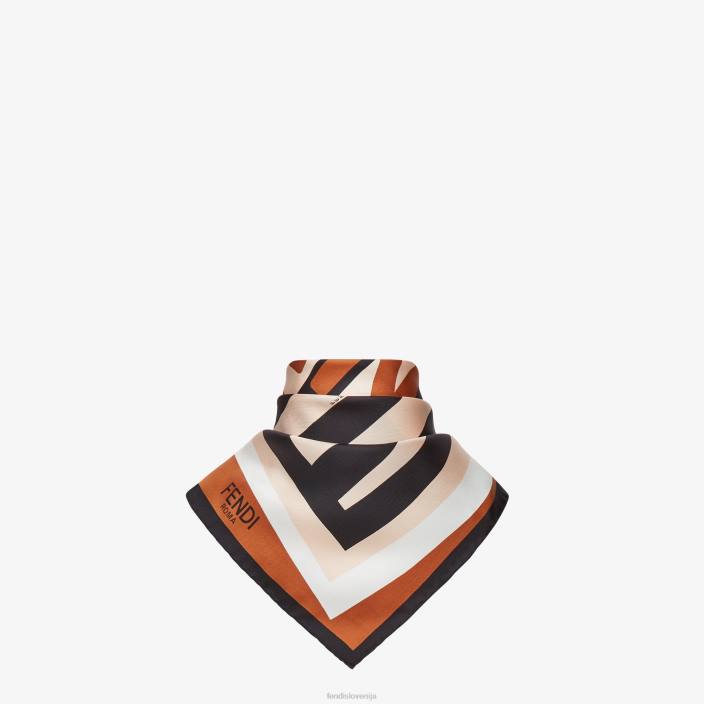 ženske svileni volan večbarvna Fendi dodatki Z68L406