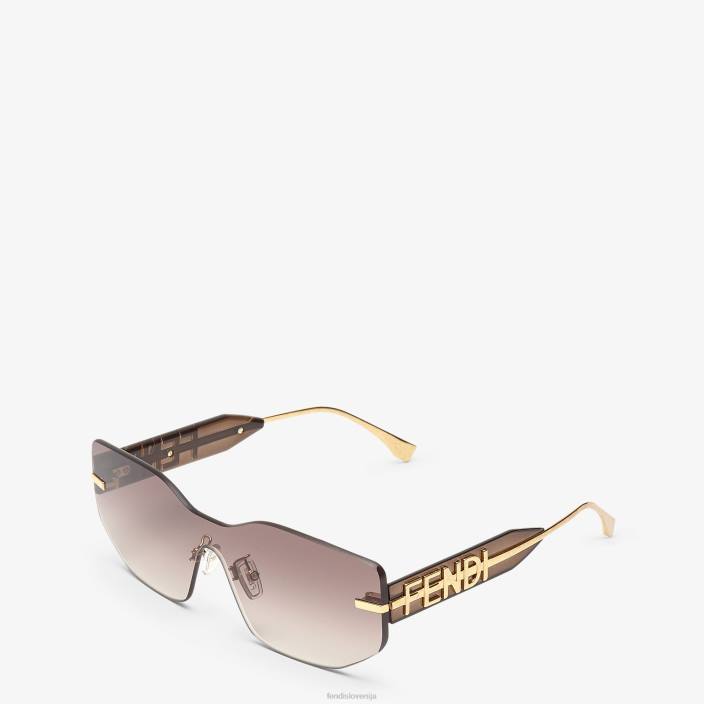 ženske gradient shield sončna očala moda Fendi dodatki Z68L246