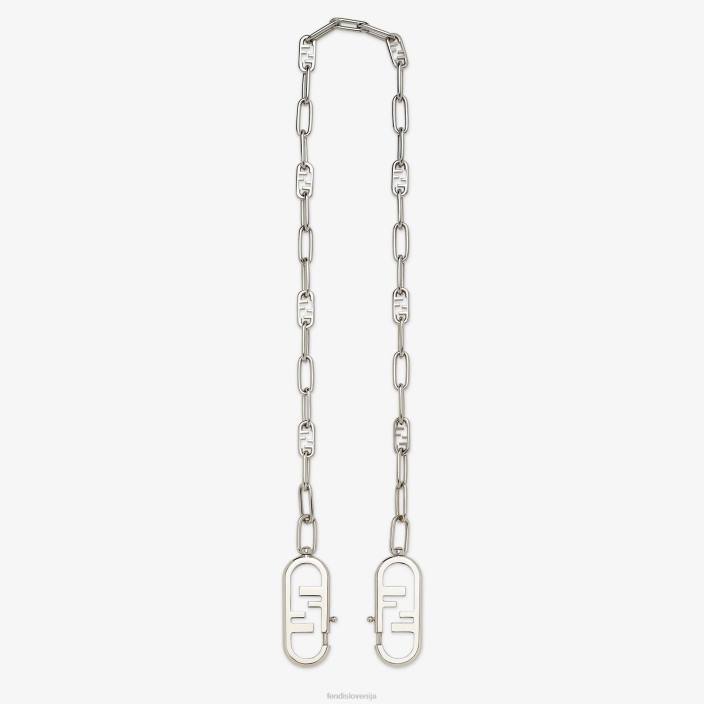 ženske kovinski naramni pas srebro Fendi dodatki Z68L168