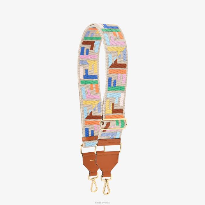 ženske trak za naramnico bež Fendi dodatki Z68L379