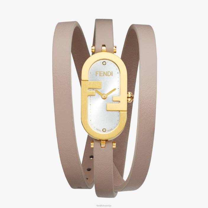 ženske 14,80 x 28,30 mm - ovalna ura z logotipom o'lock moda Fendi dodatki Z68L31