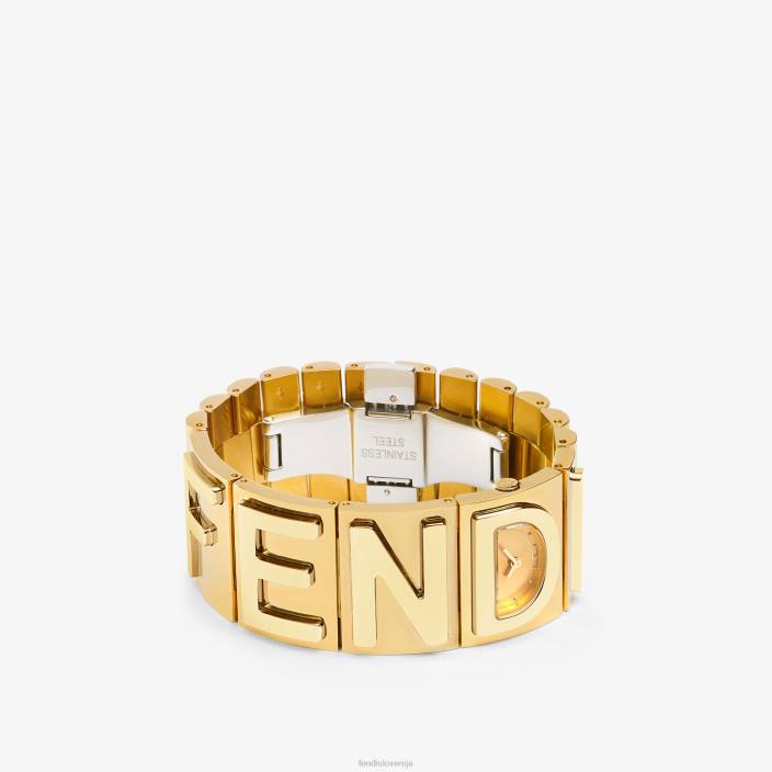 ženske 22,25 x 25 mm - zapestnica z napisom zlato Fendi dodatki Z68L60