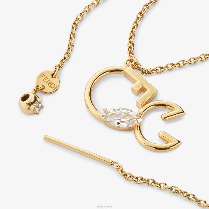 ženske škorpijon set zlato Fendi nakit Z68L1644