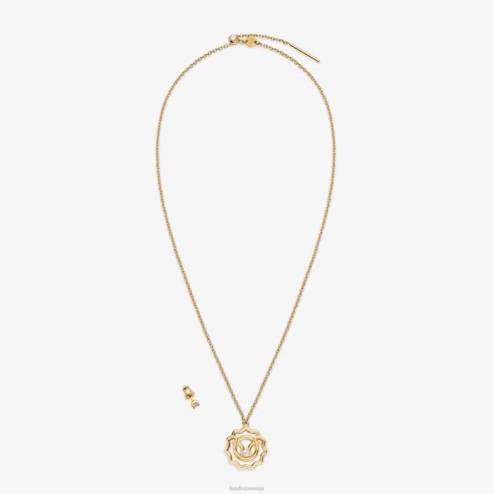 ženske leo set zlato Fendi nakit Z68L1637