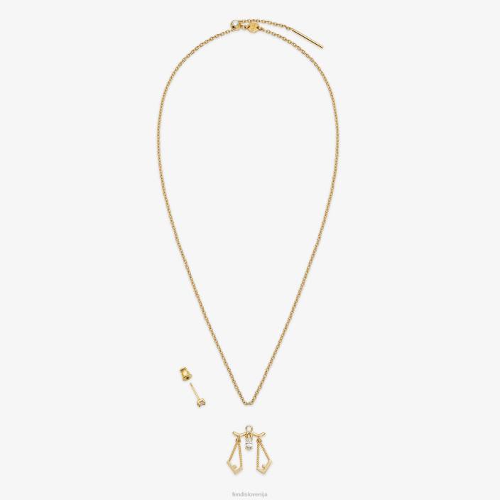 ženske libra set zlato Fendi nakit Z68L1639