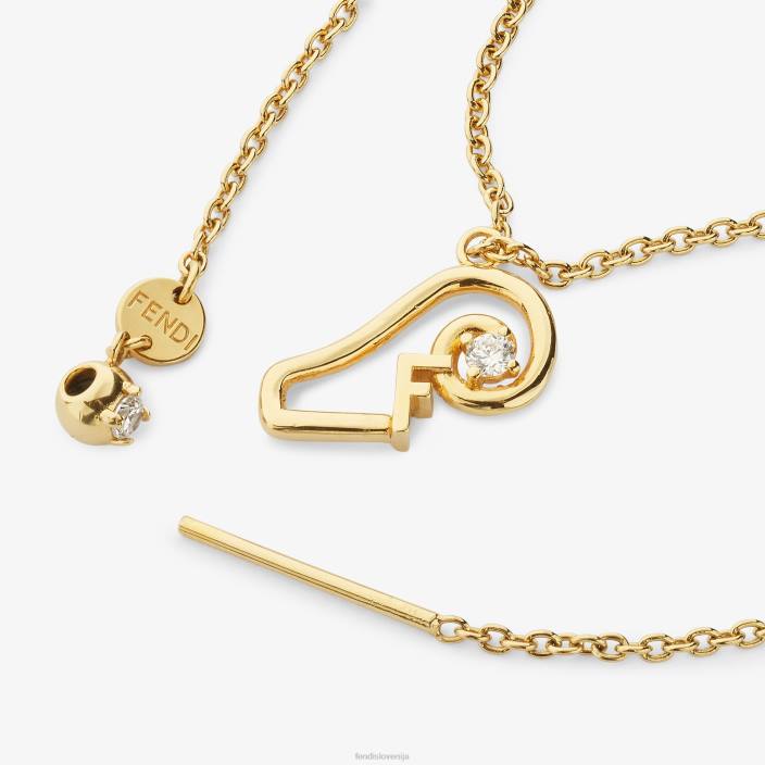ženske ovna komplet zlato Fendi nakit Z68L1633