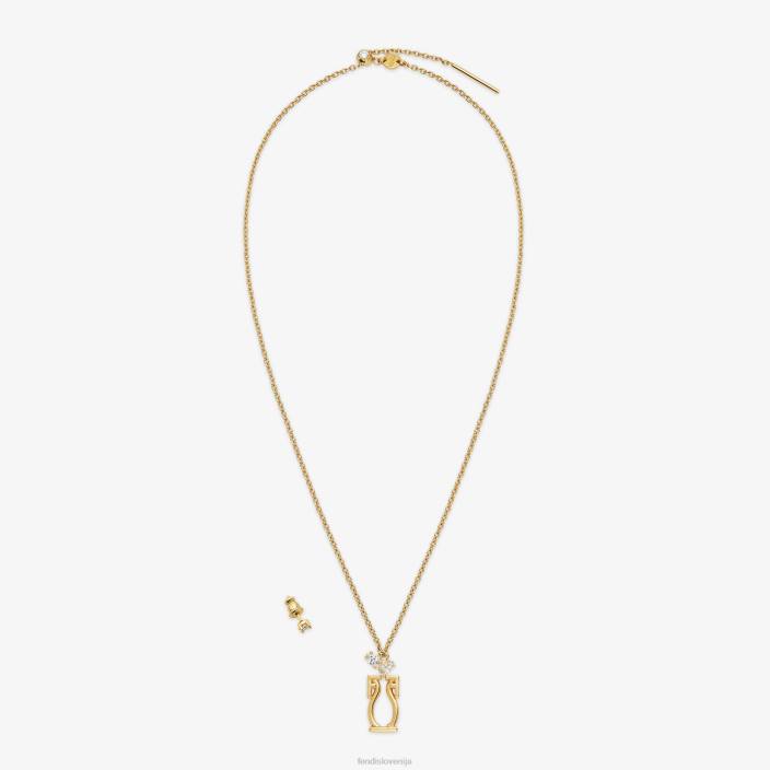 ženske set za vodnarja zlato Fendi nakit Z68L1641