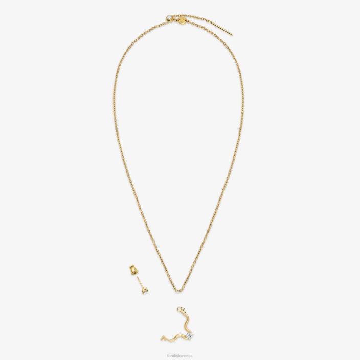 ženske taurus set zlato Fendi nakit Z68L1634