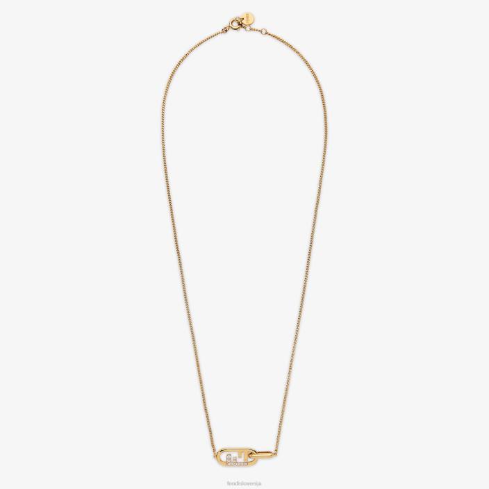 ženske o'lock ogrlica zlato Fendi nakit Z68L1681