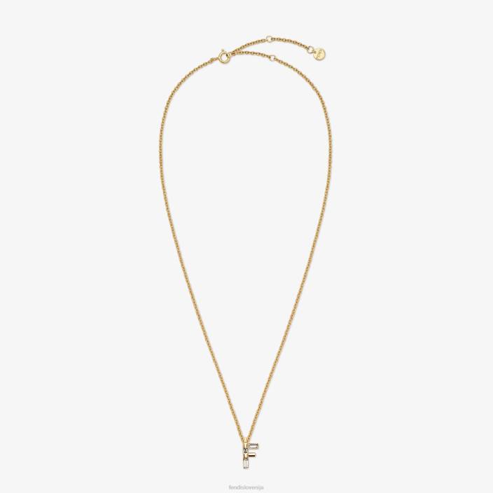 ženske prva ogrlica zlato Fendi nakit Z68L1723
