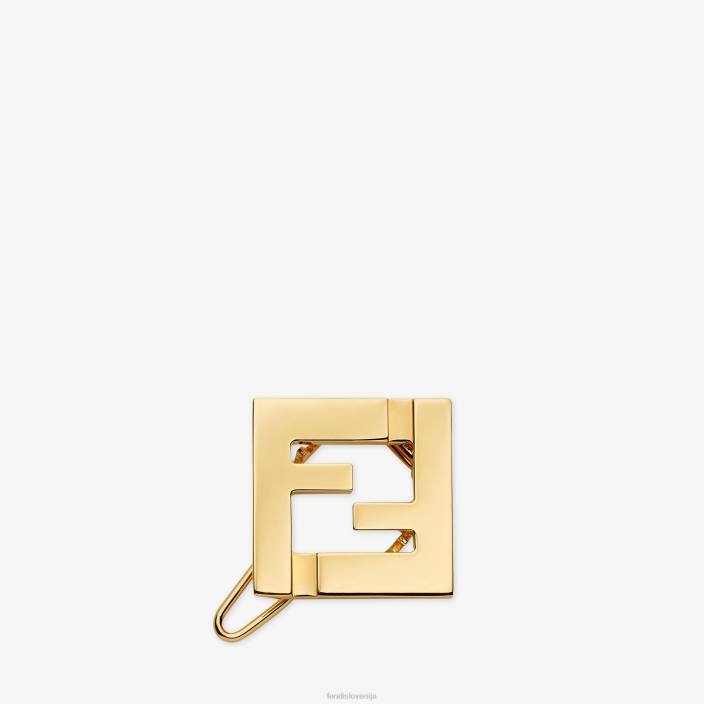 ženske kovinska sponka za lase zlato Fendi nakit Z68L66