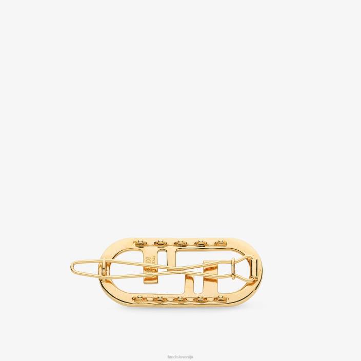 ženske sponka za lase zlato Fendi nakit Z68L373
