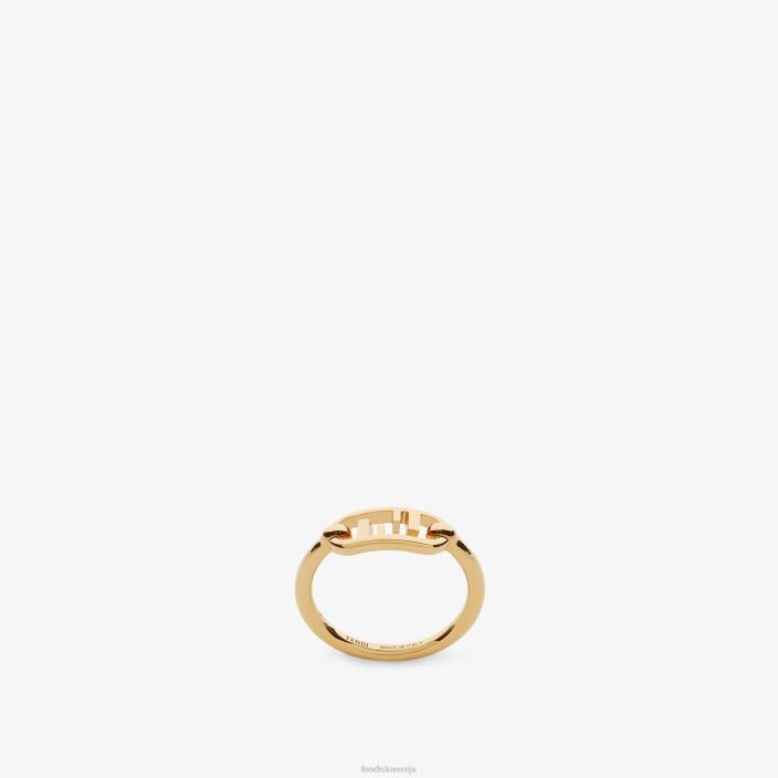 ženske o'lock ring prstan zlato Fendi nakit Z68L1658